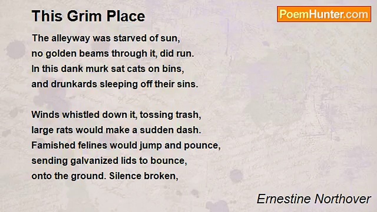 Ernestine Northover - This Grim Place