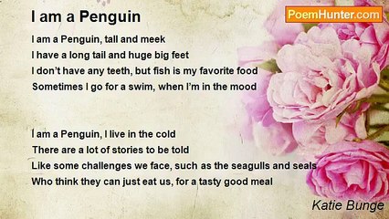 Katie Bunge - I am a Penguin