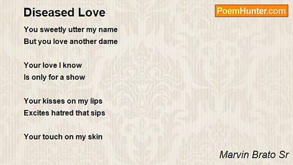 Marvin Brato Sr - Diseased Love