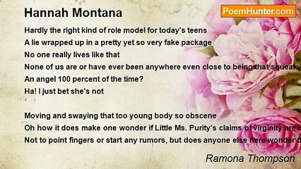 Ramona Thompson - Hannah Montana