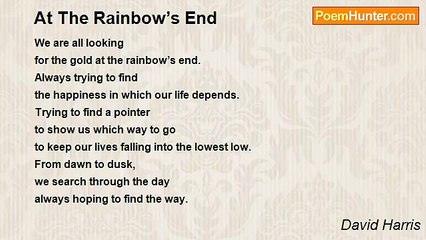 David Harris - At The Rainbow’s End