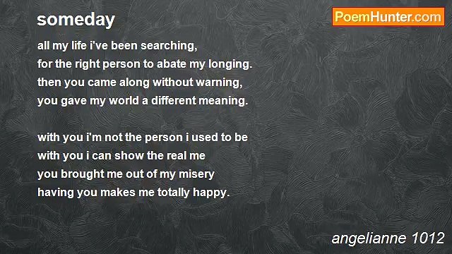 angelianne 1012 - someday