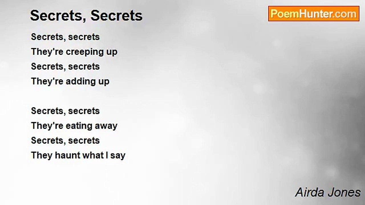 Airda Jones - Secrets, Secrets