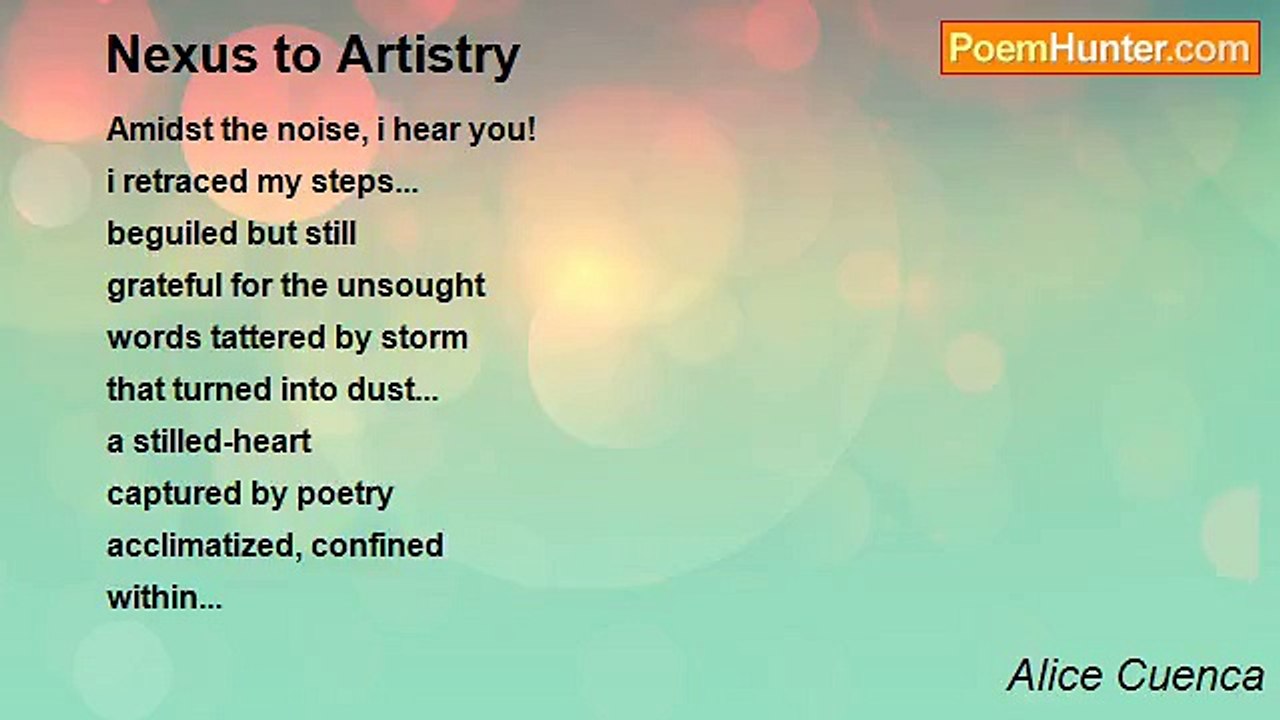 Alice Cuenca - Nexus to Artistry