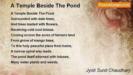 Jyoti Sunit Chaudhary - A Temple Beside The Pond