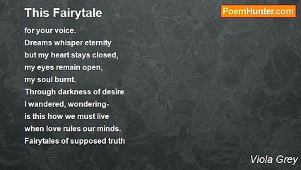 Viola Grey - This Fairytale
