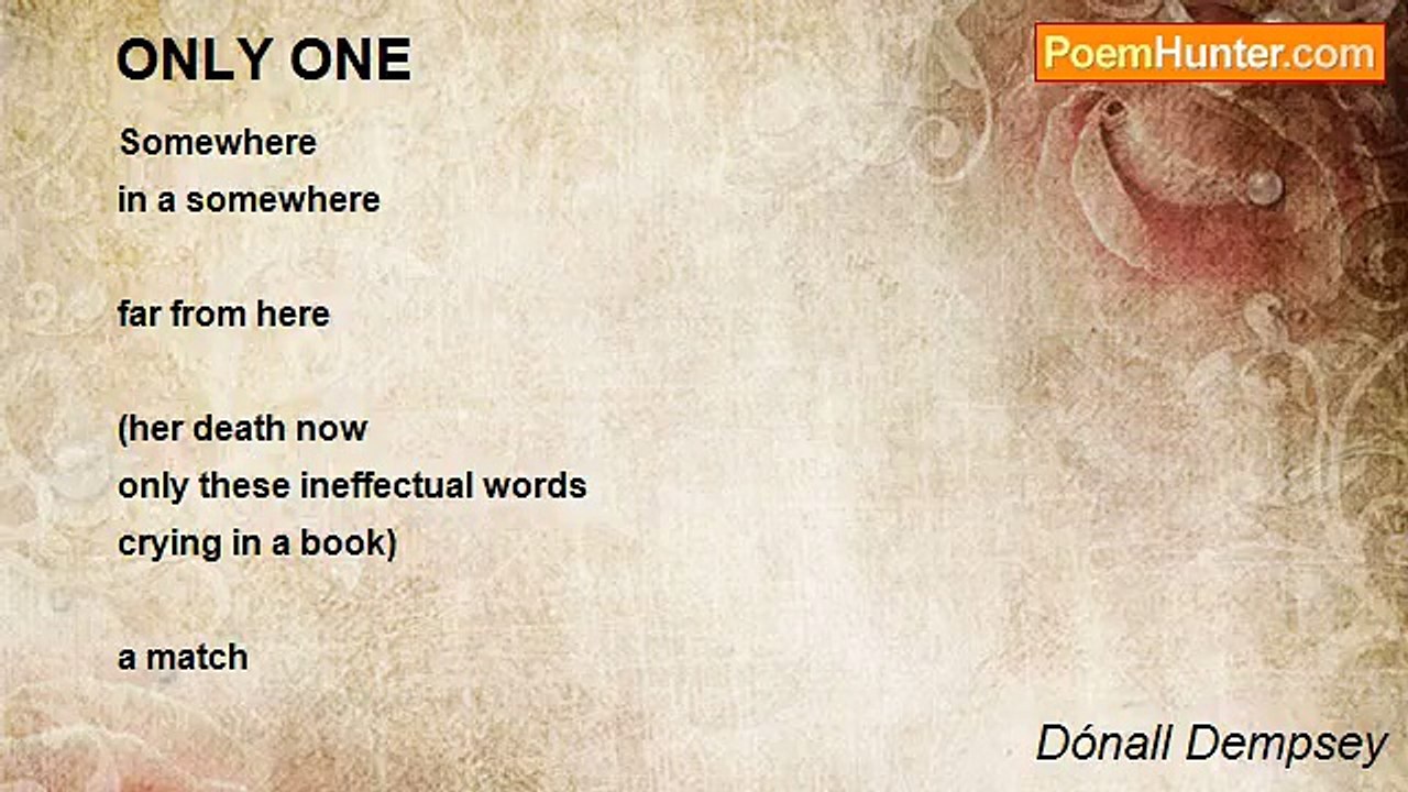 Dónall Dempsey - ONLY ONE