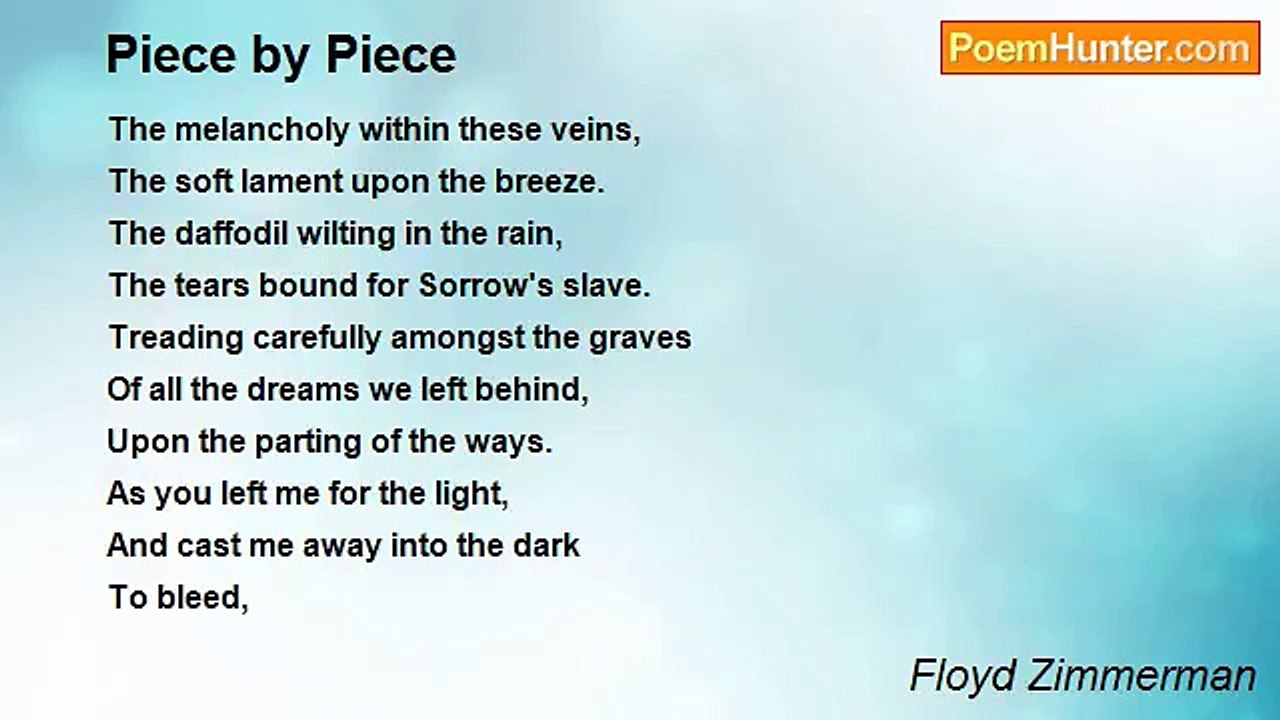 Floyd Zimmerman - Piece by Piece