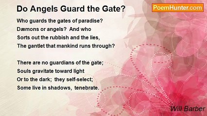 Will Barber - Do Angels Guard the Gate?