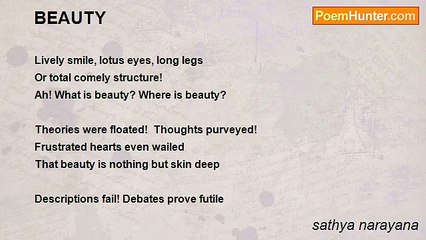 sathya narayana - BEAUTY