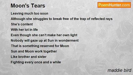 maddie bird - Moon's Tears