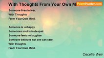 Cecelia Weir - With Thoughts From Your Own Mind