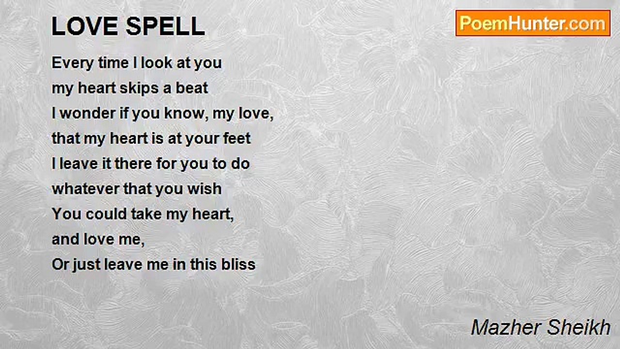 Mazher Sheikh - LOVE SPELL