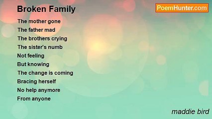 maddie bird - Broken Family