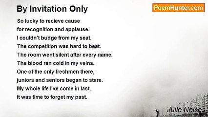 Julie Neises - By Invitation Only