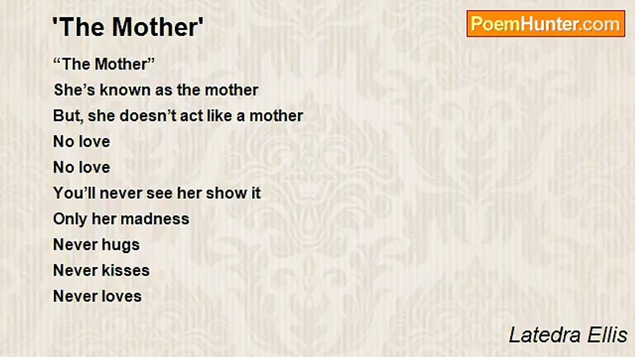 Latedra Ellis - 'The Mother'