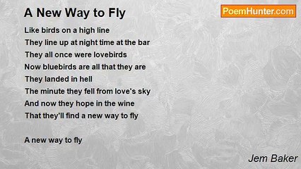 Jem Baker - A New Way to Fly