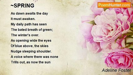 Adeline Foster - ~SPRING