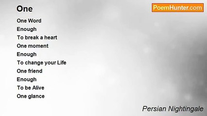 Persian Nightingale - One