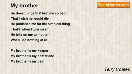 Terry Coates - My brother