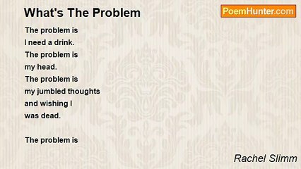 Rachel Slimm - What's The Problem