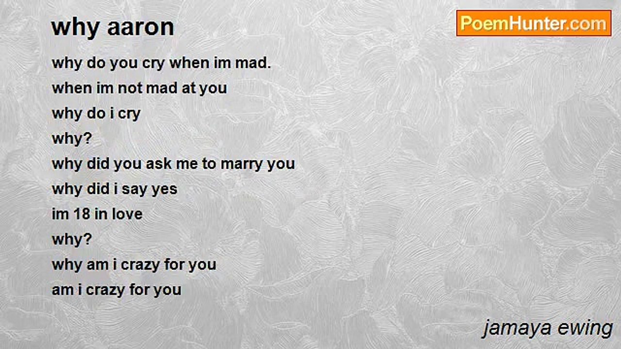 jamaya ewing - why aaron