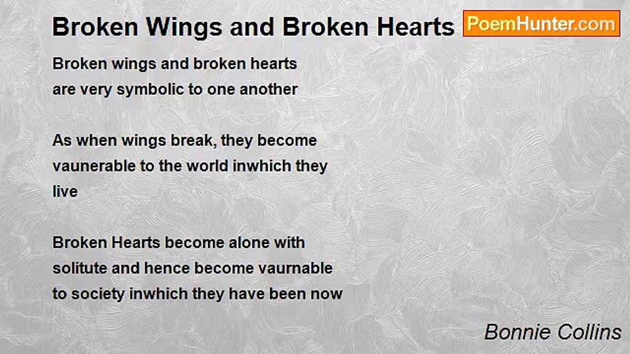 Bonnie Collins - Broken Wings and Broken Hearts