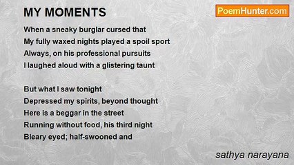 sathya narayana - MY MOMENTS