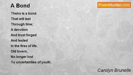Carolyn Brunelle - A Bond
