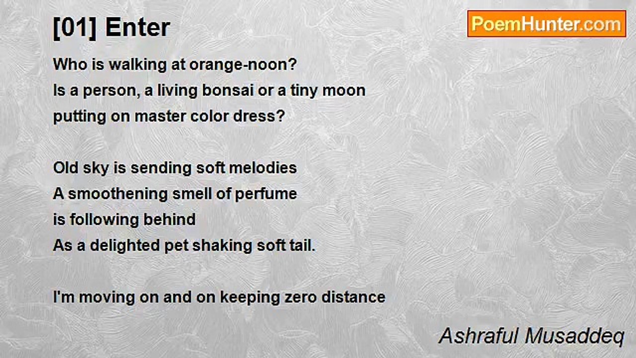 Ashraful Musaddeq - [01] Enter