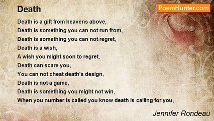 Jennifer Rondeau - Death