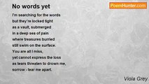 Viola Grey - No words yet