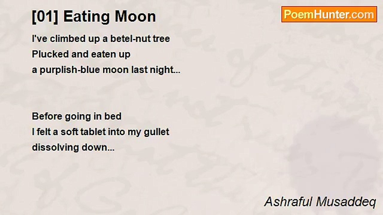 Ashraful Musaddeq - [01] Eating Moon