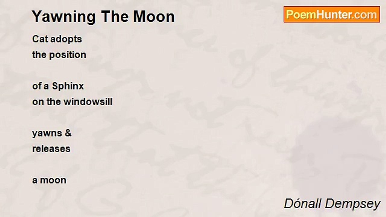 Dónall Dempsey - Yawning The Moon