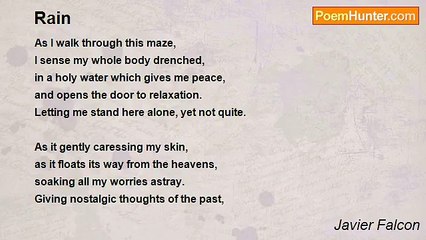 Javier Falcon - Rain