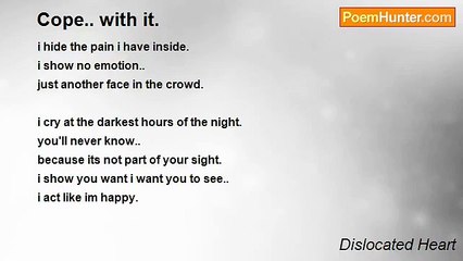 Dislocated Heart - Cope.. with it.