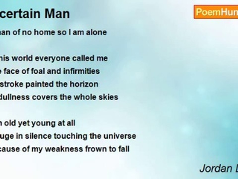 Jordan Legaspi - A certain Man