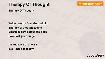 JoJo Bean - Therapy Of Thought