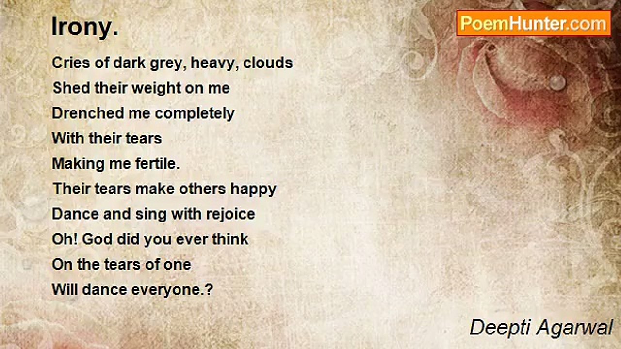 Deepti Agarwal - Irony.