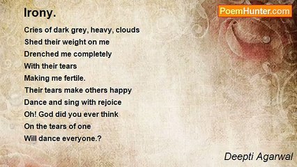 Deepti Agarwal - Irony.