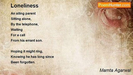 Mamta Agarwal - Loneliness