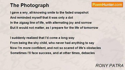 RONY PATRA - The Photograph