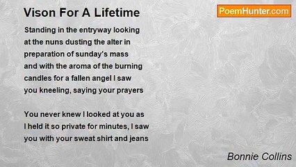 Bonnie Collins - Vison For A Lifetime