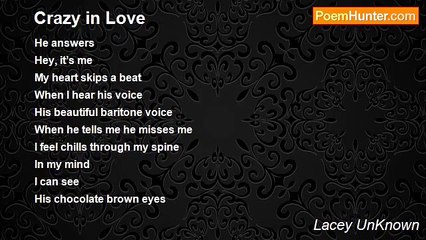 Lacey UnKnown - Crazy in Love