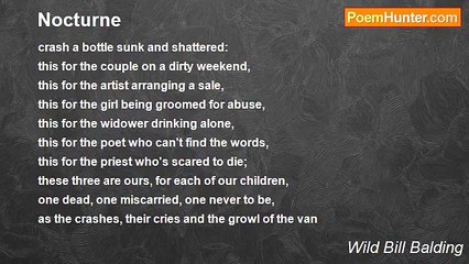 Wild Bill Balding - Nocturne