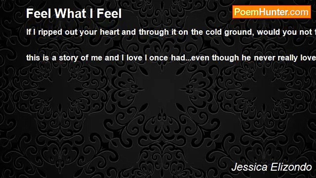 Jessica Elizondo - Feel What I Feel