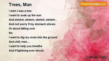 Joshua Tracy - Trees, Man