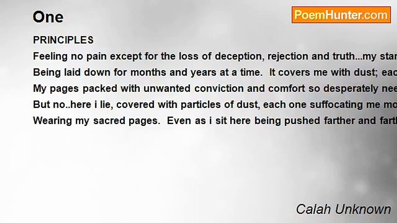 Calah Unknown - One