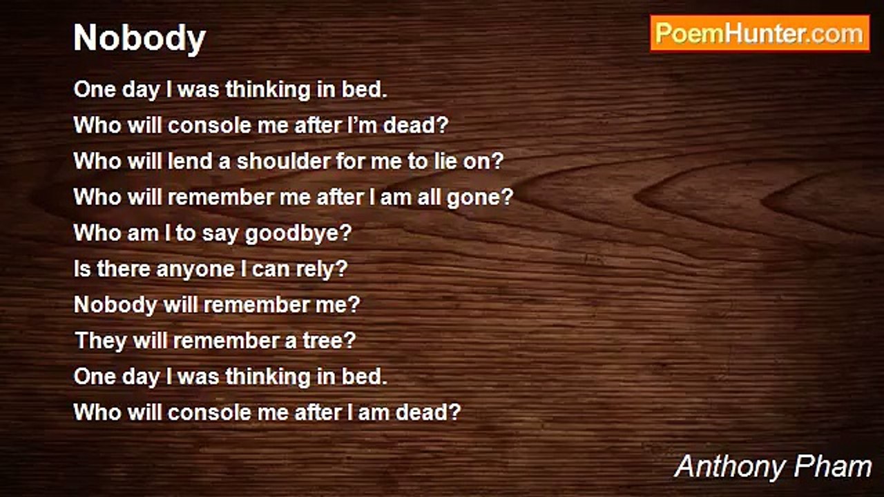 Anthony Pham - Nobody