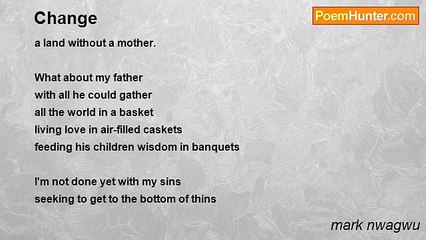 mark nwagwu - Change